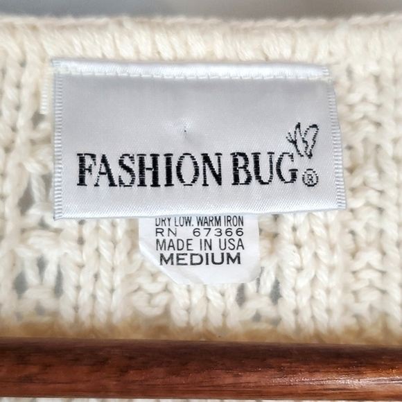 Y2K Fashion Bug Sweater Top - Picture 4 of 6